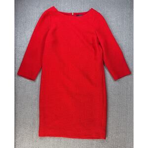The Limited Dress Knee Length Red Career Cocktail Holiday Size Small Tall